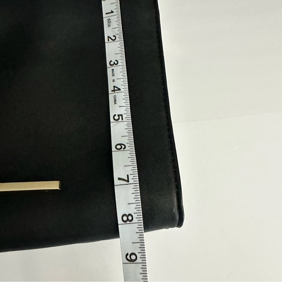 Steve Madden Black Crossbody Bag with Gold Accent - Picture 12 of 13